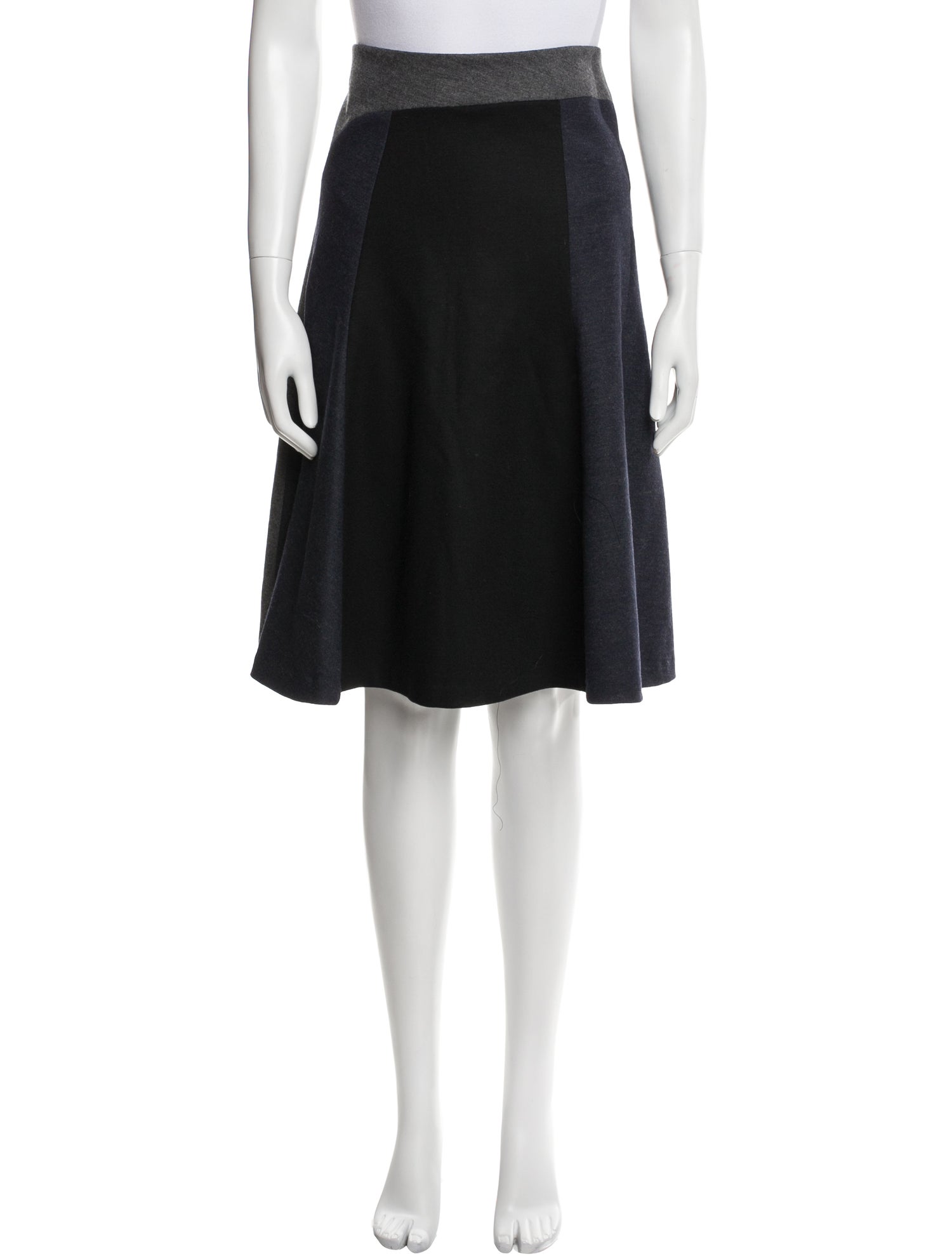 Derek Lam Wool Knee-Length Skirt