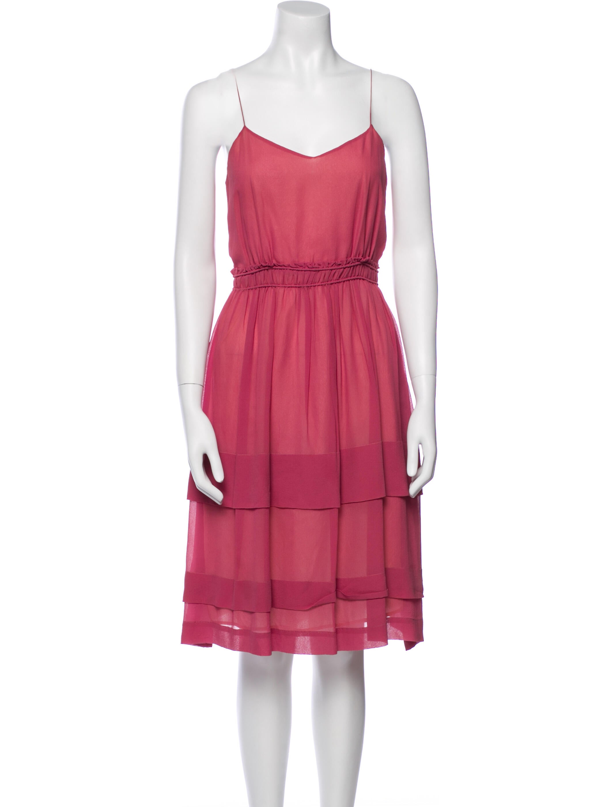 Derek Lam Silk Knee-Length Dress