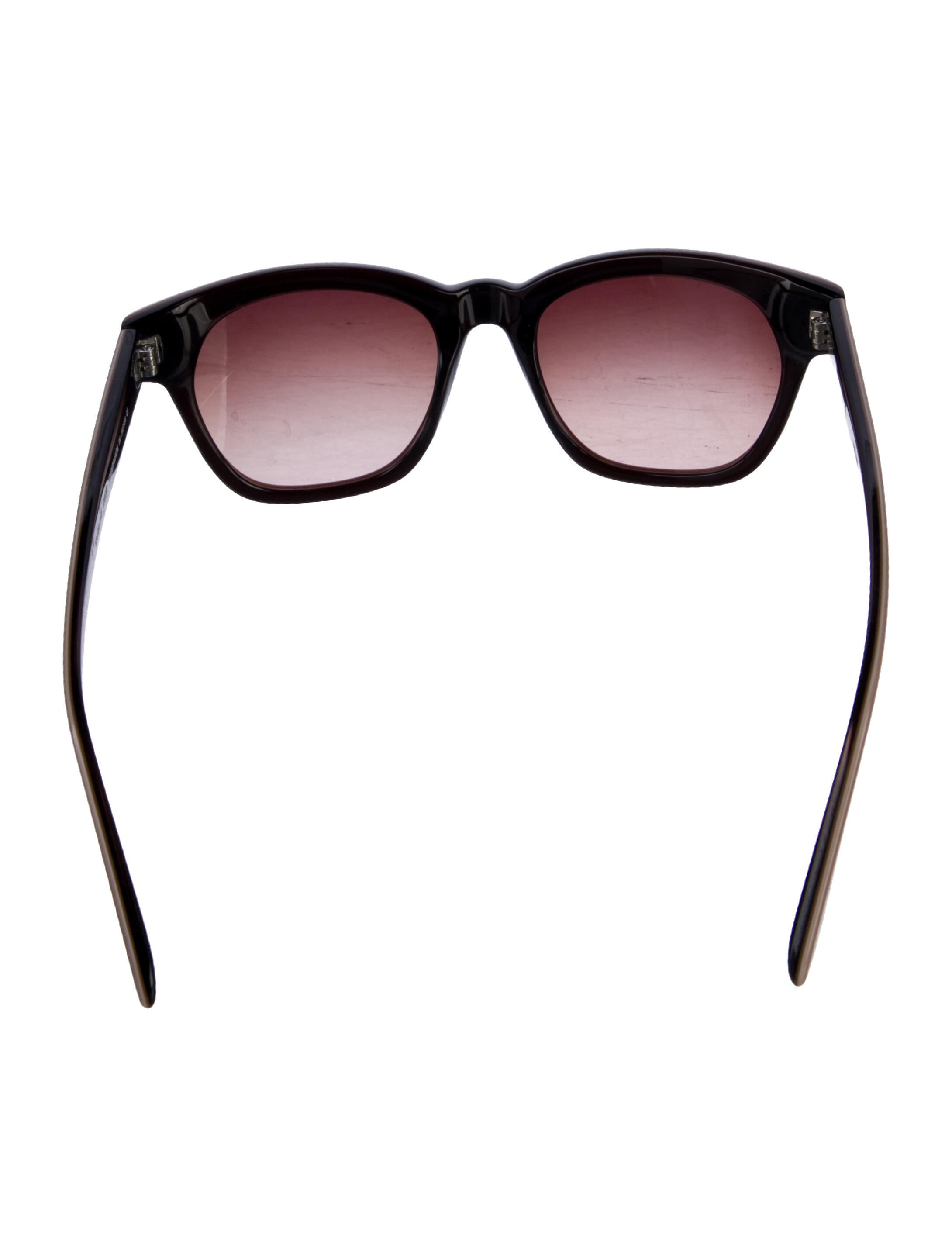 Derek Lam Wayfarer Tinted Sunglasses