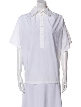 Derek Lam Short Sleeve Polo