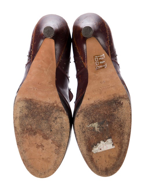 Derek Lam Leather Animal Print Pumps