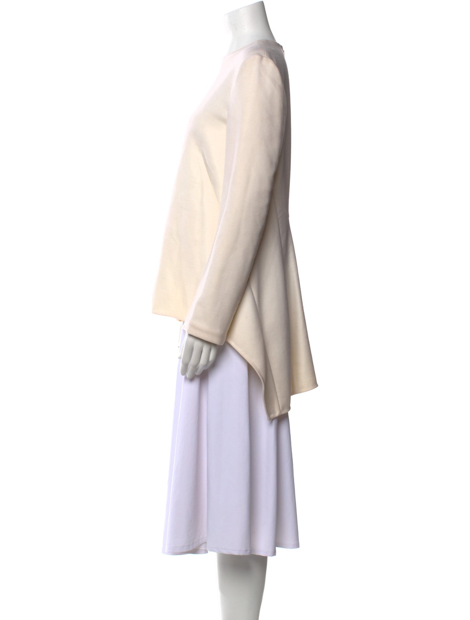 Derek Lam Crew Neck Long Sleeve Tunic