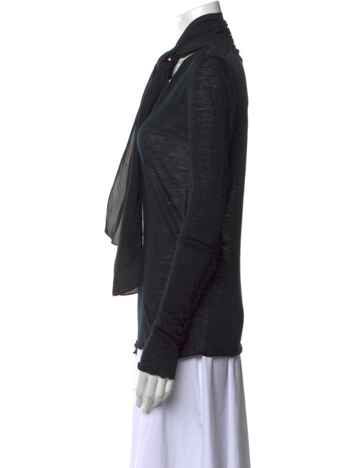 Derek Lam Merino Wool Mock Neck Sweatshirt