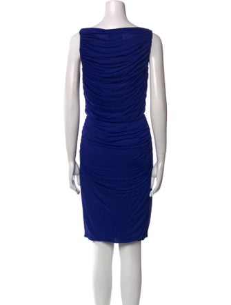 Derek Lam Cowl Neck Knee-Length Dress