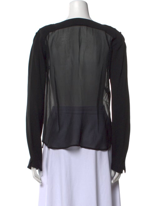 Derek Lam Silk V-Neck Blouse