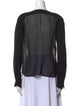 Derek Lam Silk V-Neck Blouse