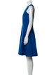 Derek Lam V-Neck Knee-Length Dress
