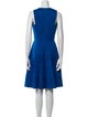 Derek Lam V-Neck Knee-Length Dress