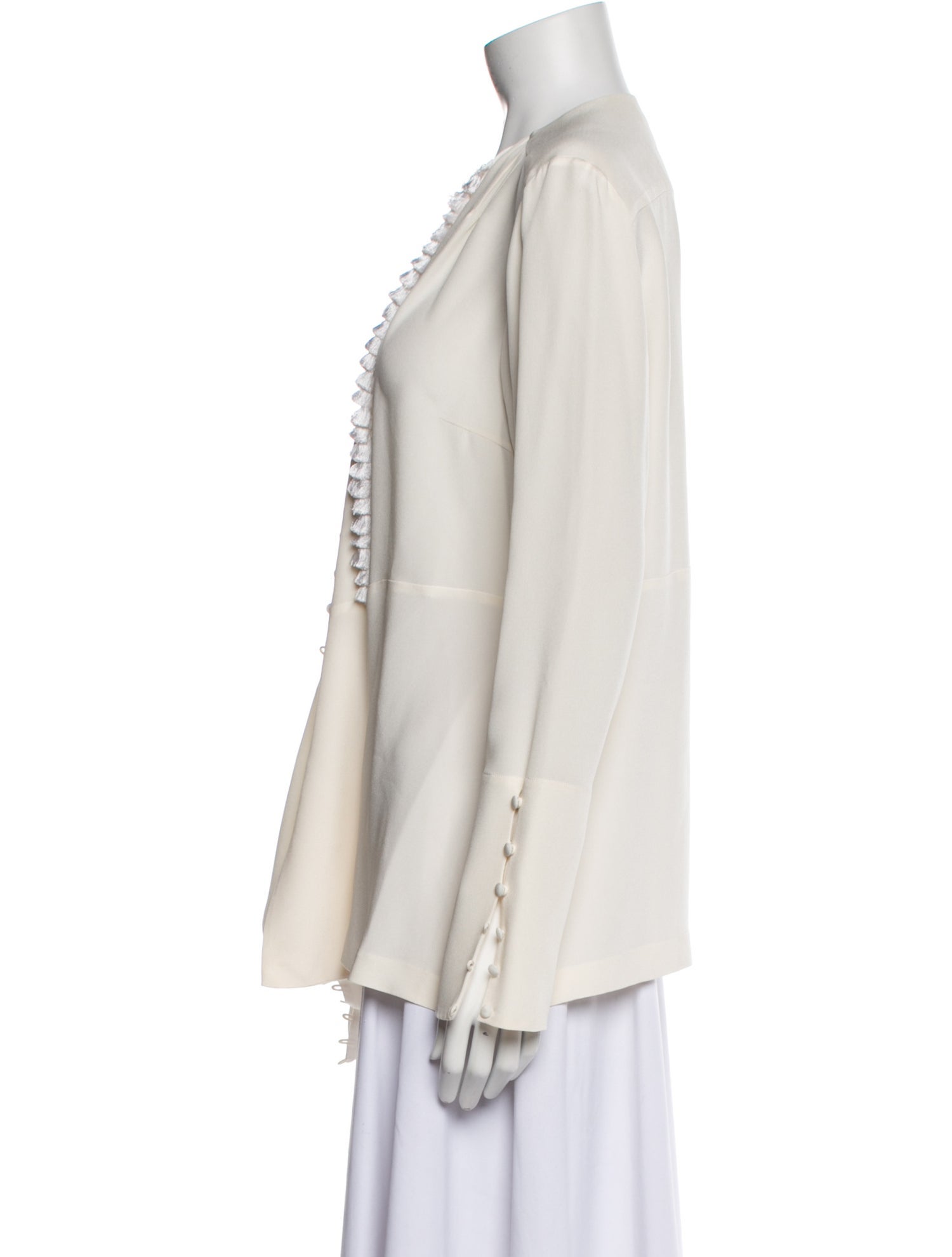 Derek Lam Crew Neck Long Sleeve Tunic