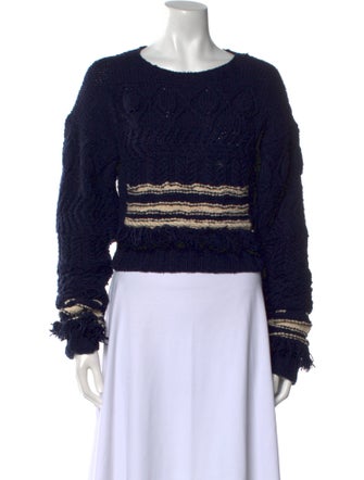 Derek Lam Wool Striped Sweater