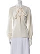 Derek Lam Silk V-Neck Blouse