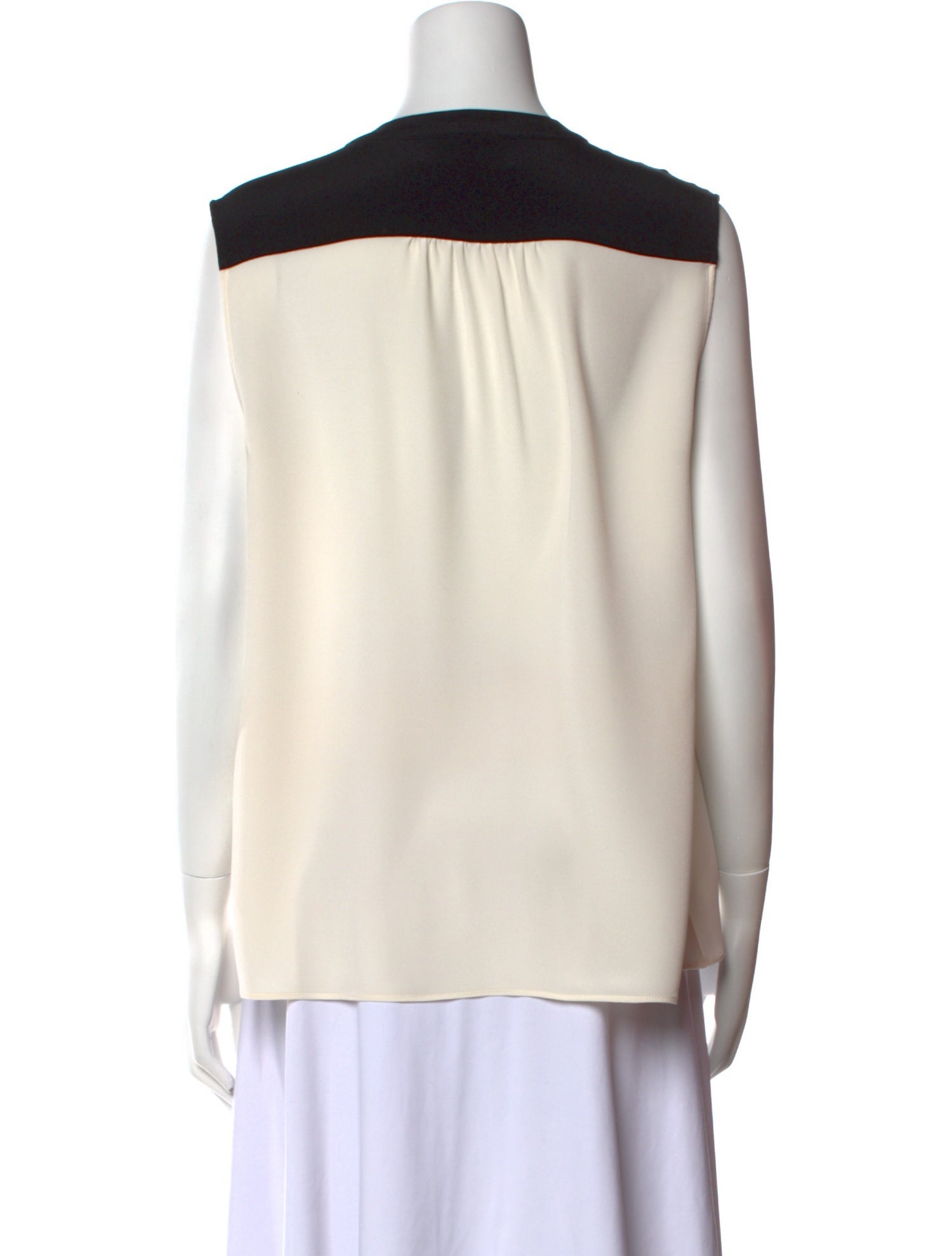 Derek Lam Silk V-Neck Blouse