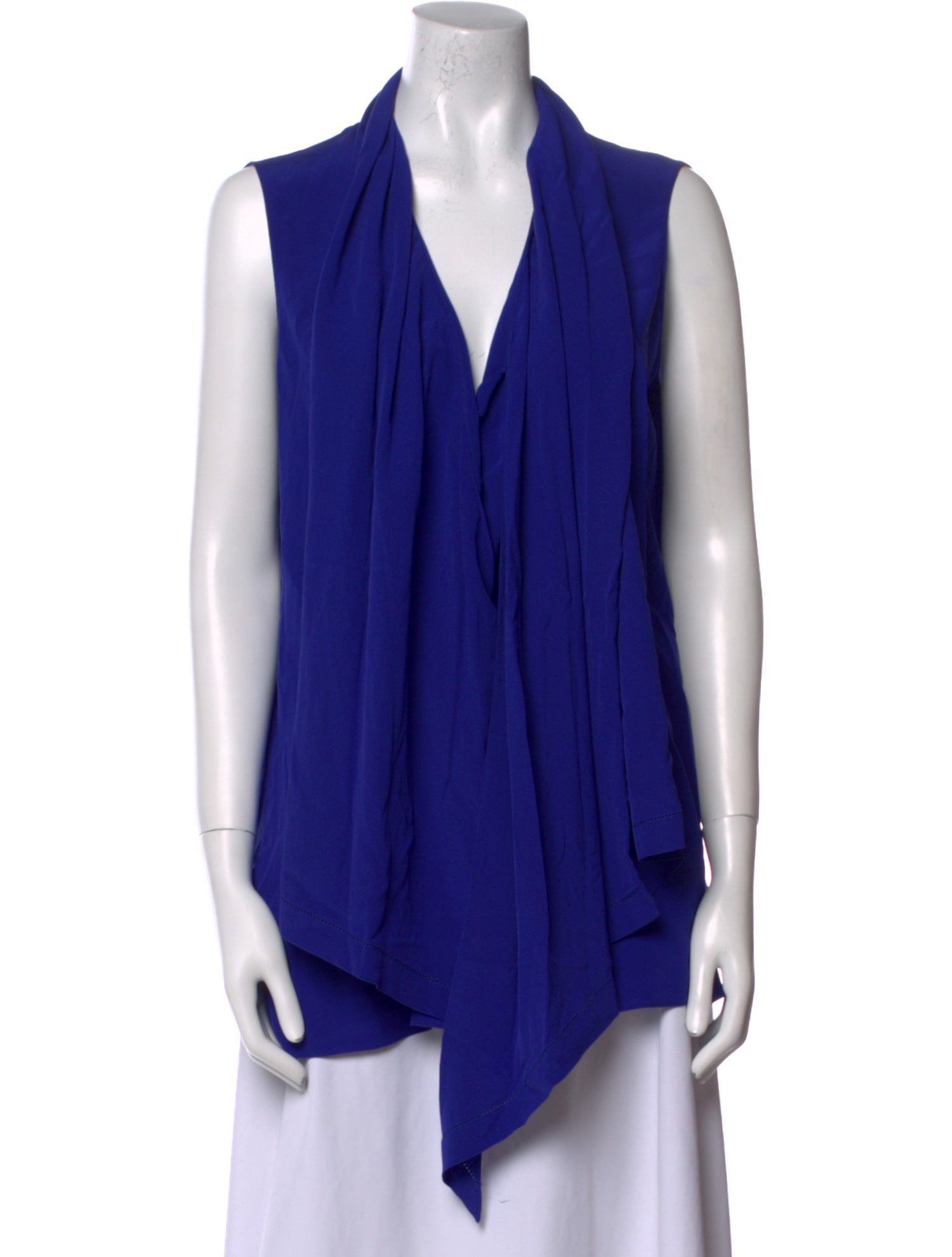 Derek Lam Silk V-Neck Blouse