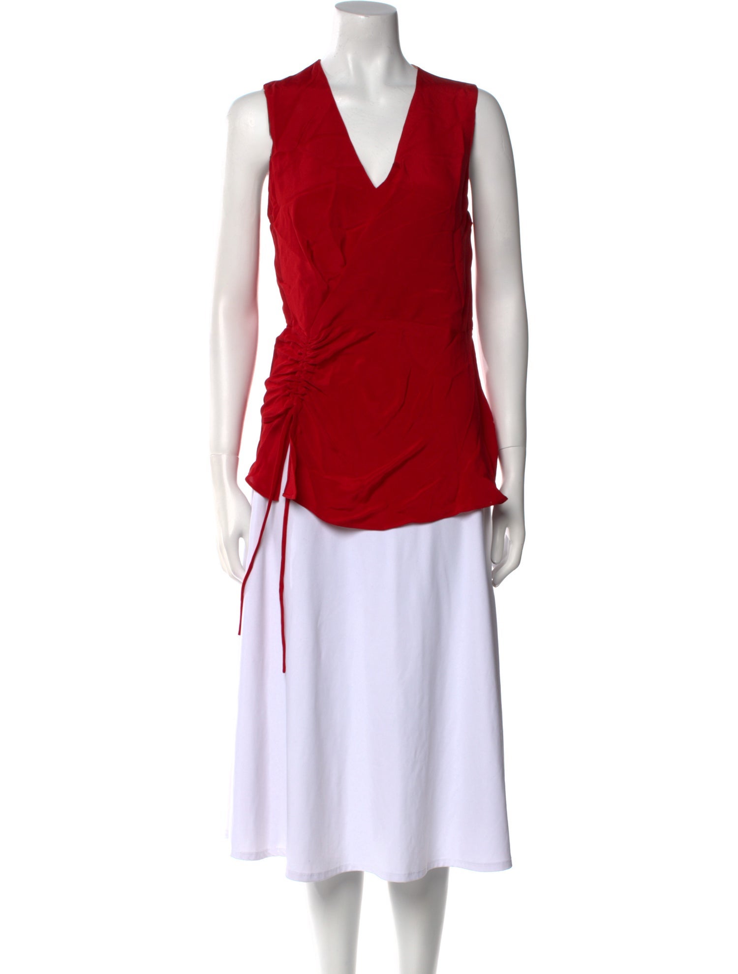 Derek Lam Silk V-Neck Tunic