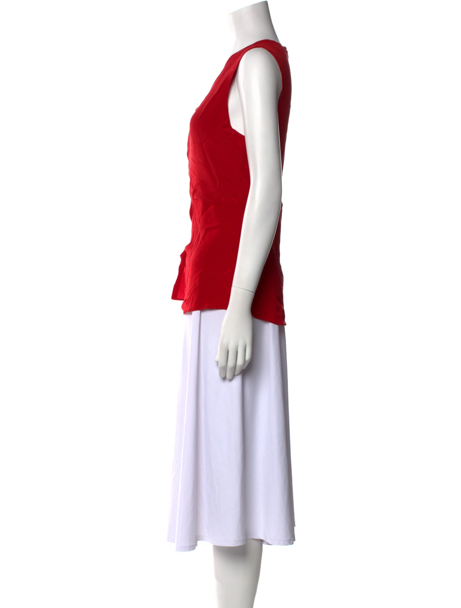 Derek Lam Silk V-Neck Tunic