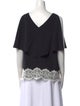 Derek Lam Silk V-Neck Blouse