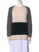 Derek Lam Cashmere Colorblock Pattern Sweater