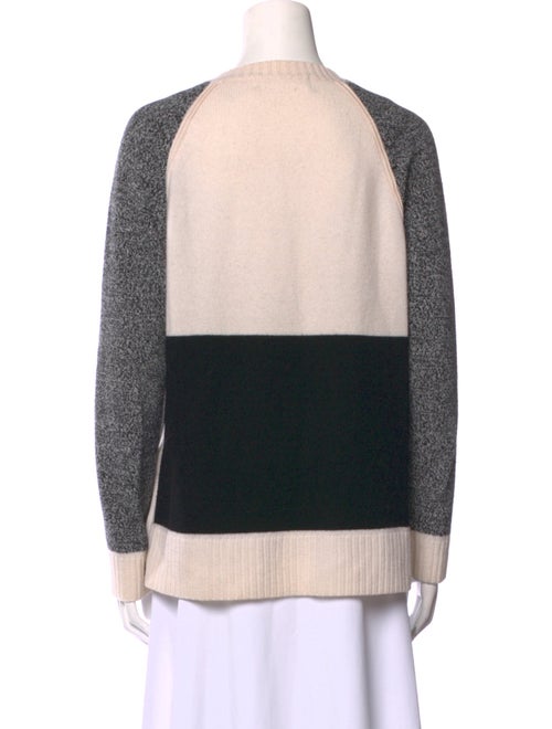 Derek Lam Cashmere Colorblock Pattern Sweater