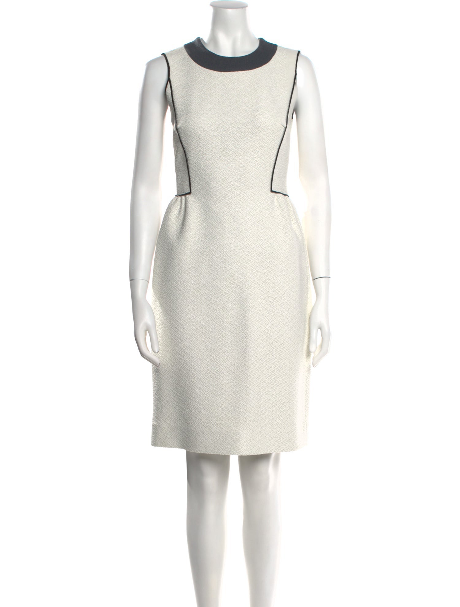 Derek Lam Crew Neck Knee-Length Dress