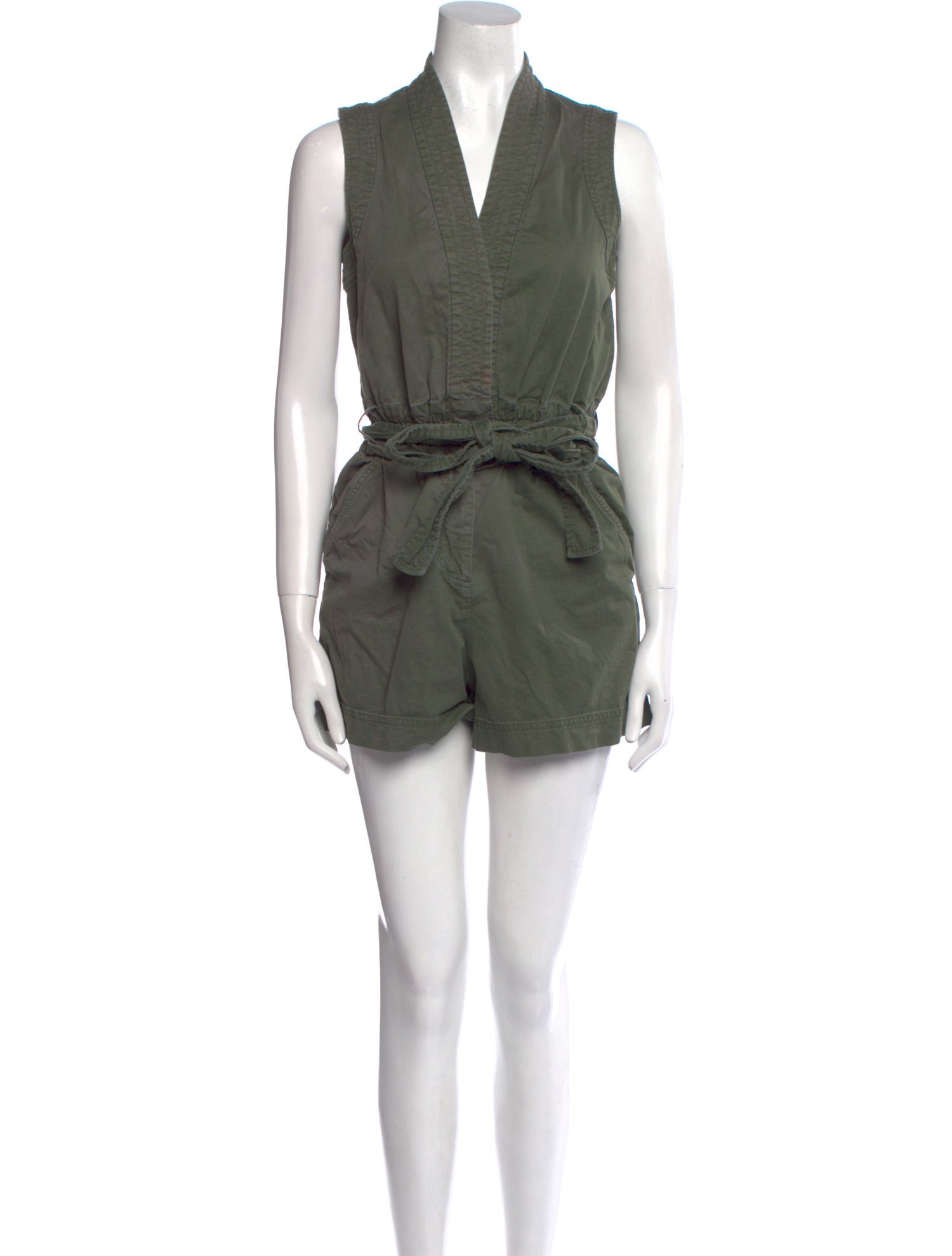 Derek Lam V-Neck Romper