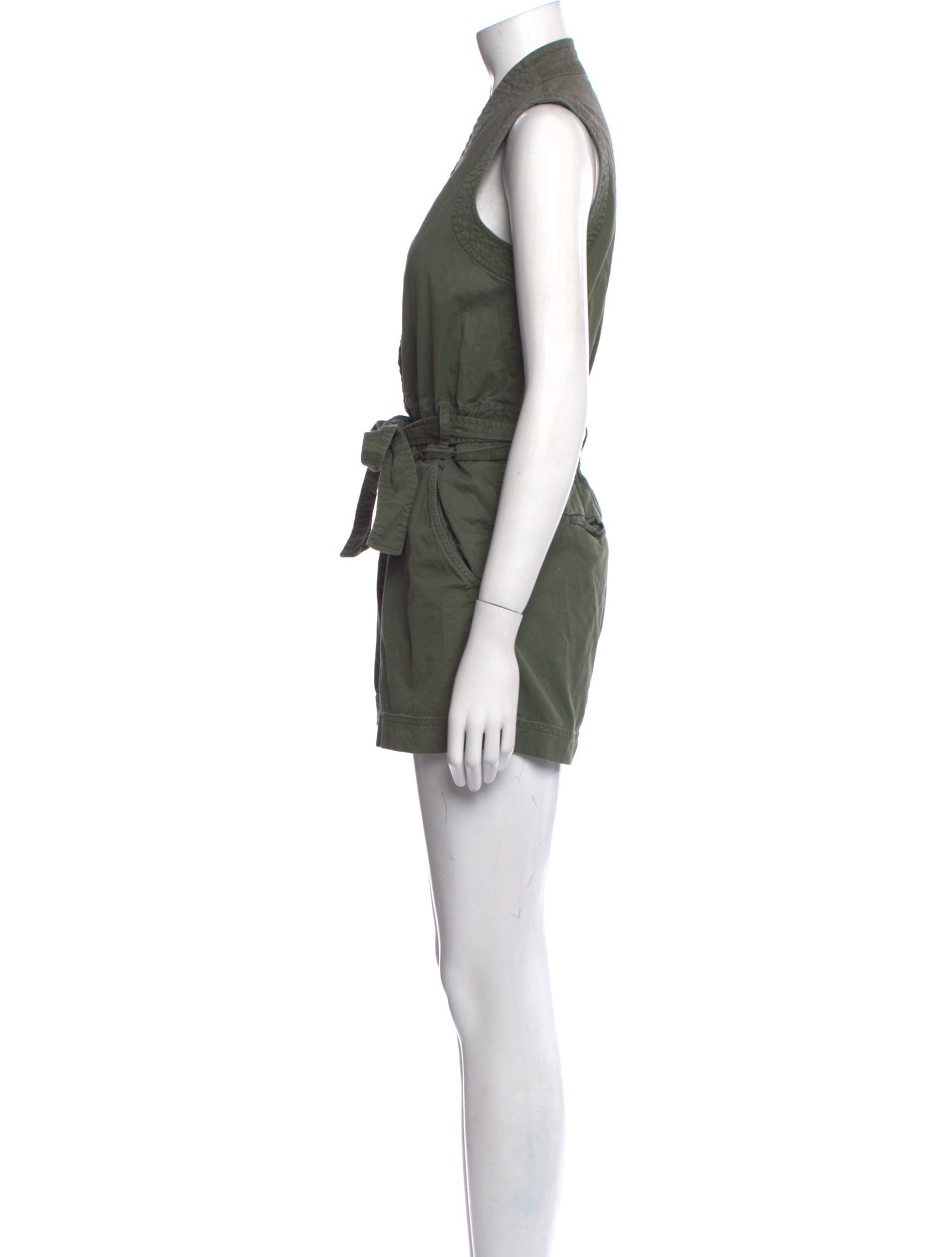 Derek Lam V-Neck Romper
