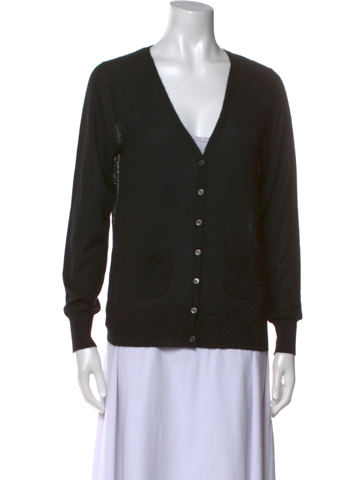 Derek Lam Cashmere V-Neck Sweater