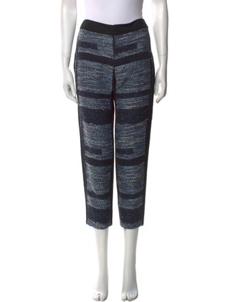 Derek Lam Striped Straight Leg Pants