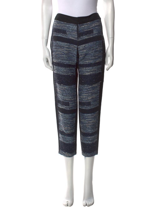 Derek Lam Striped Straight Leg Pants