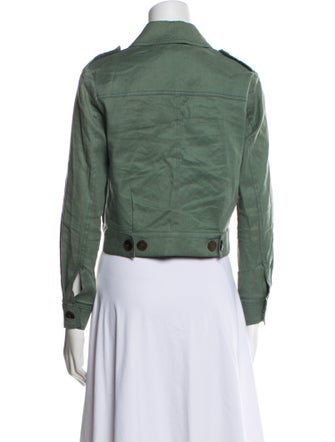 Derek Lam 10 Crosby Linen Utility Jacket