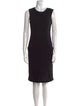 Derek Lam Crew Neck Knee-Length Dress