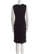 Derek Lam Crew Neck Knee-Length Dress