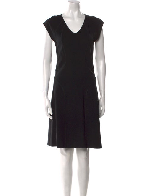 Derek Lam V-Neck Knee-Length Dress