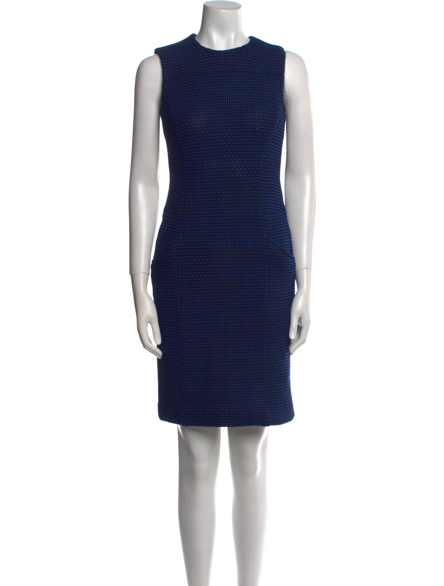 Derek Lam Crew Neck Knee-Length Dress