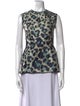 Derek Lam Silk Animal Print Top