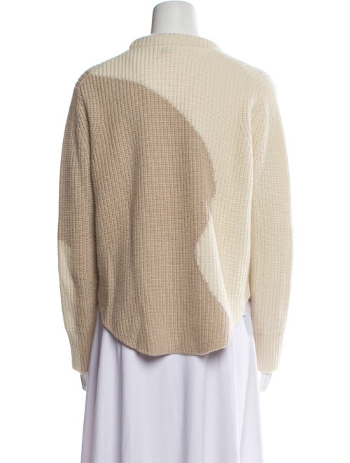 Derek Lam Cashmere Colorblock Pattern Sweater