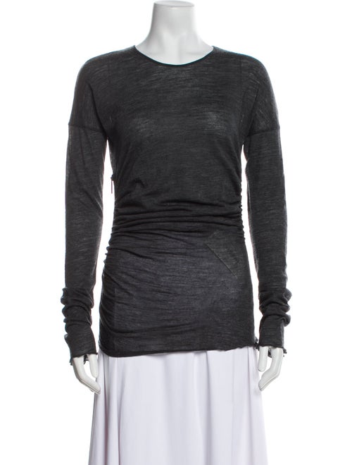 Derek Lam Merino Wool Scoop Neck Sweater