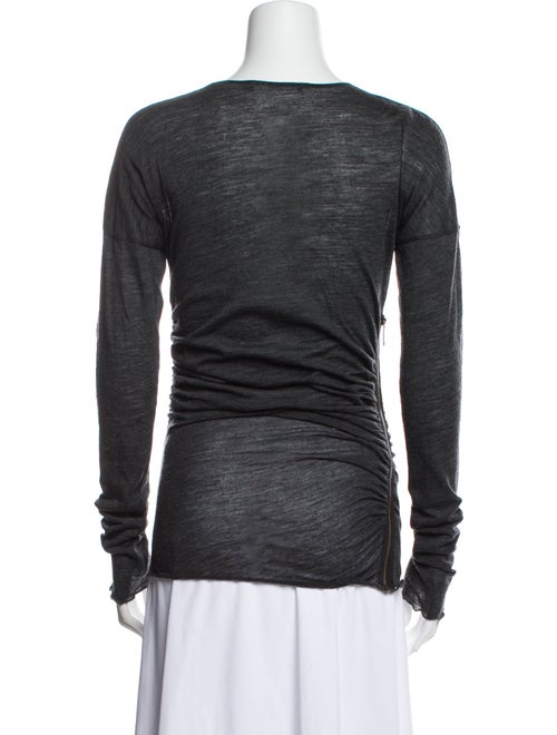 Derek Lam Merino Wool Scoop Neck Sweater