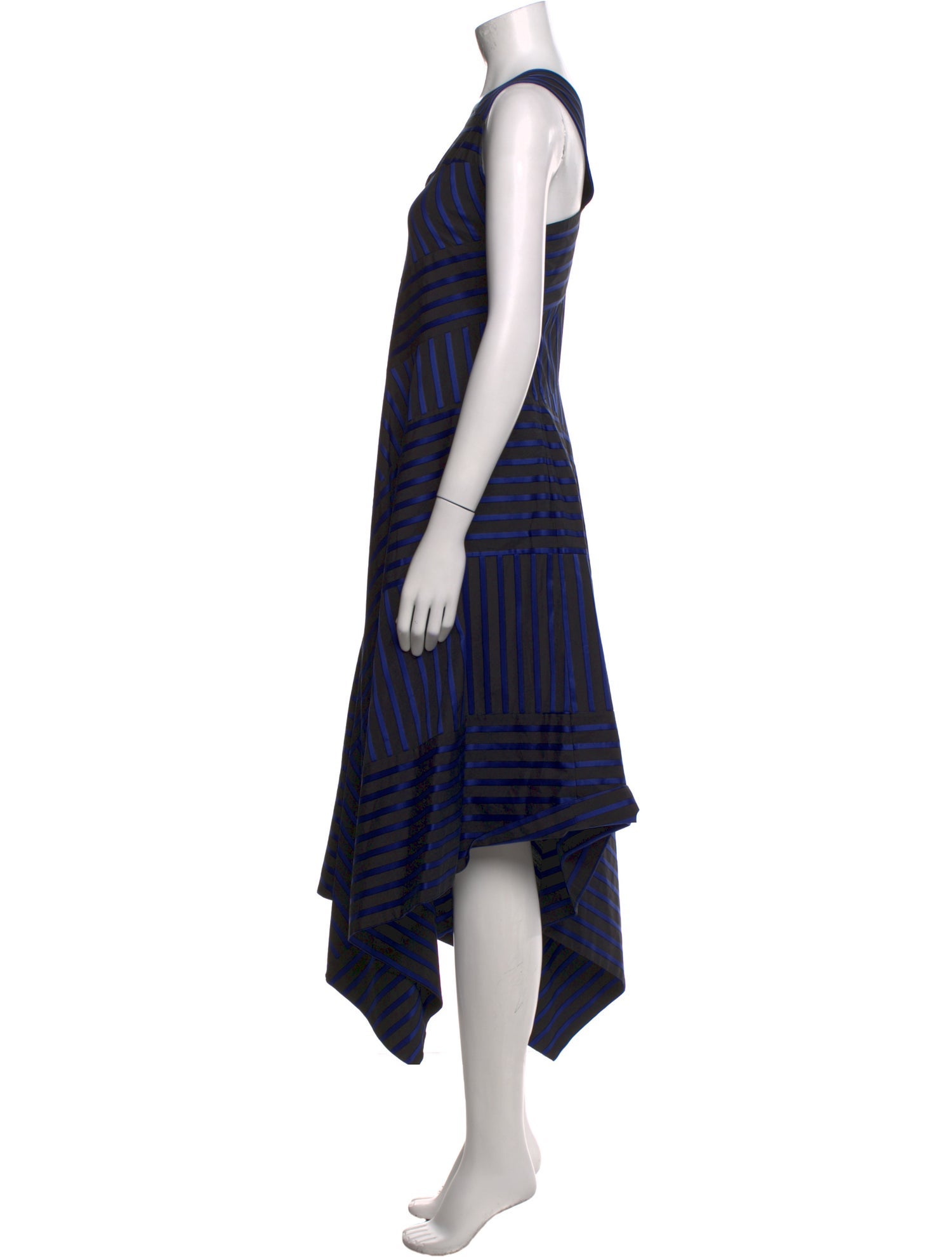 Derek Lam Striped Long Dress