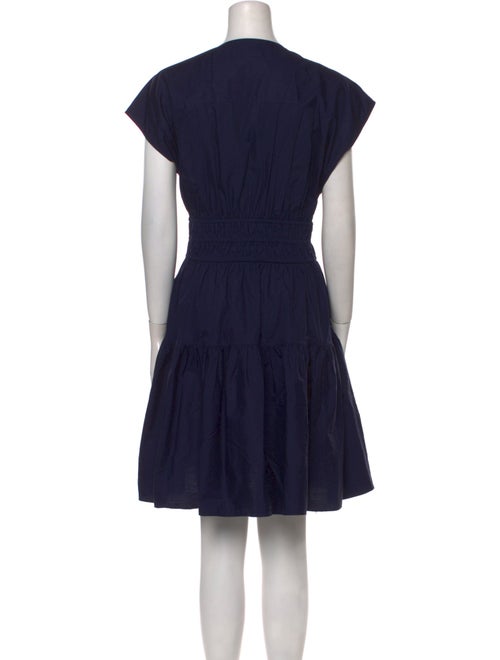 Derek Lam V-Neck Knee-Length Dress