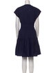 Derek Lam V-Neck Knee-Length Dress