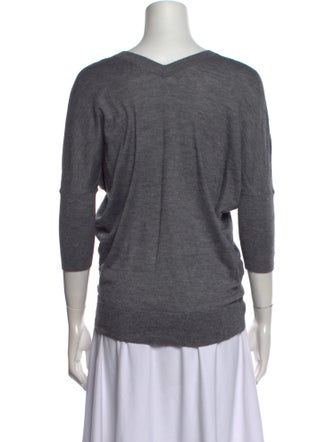 Derek Lam Cashmere V-Neck Top