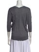 Derek Lam Cashmere V-Neck Top