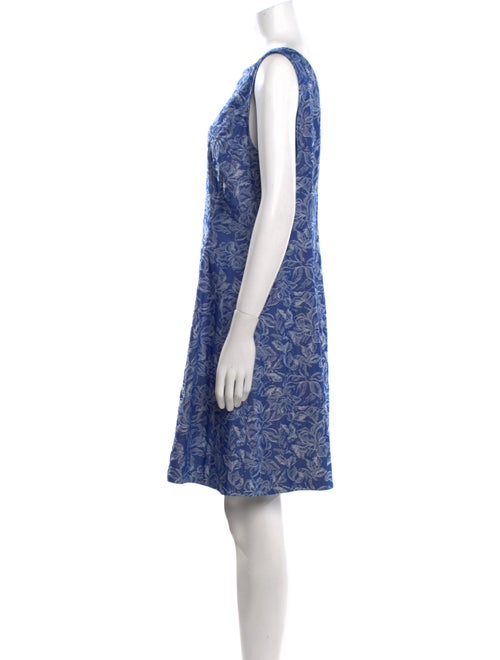 Derek Lam Floral Print Knee-Length Dress