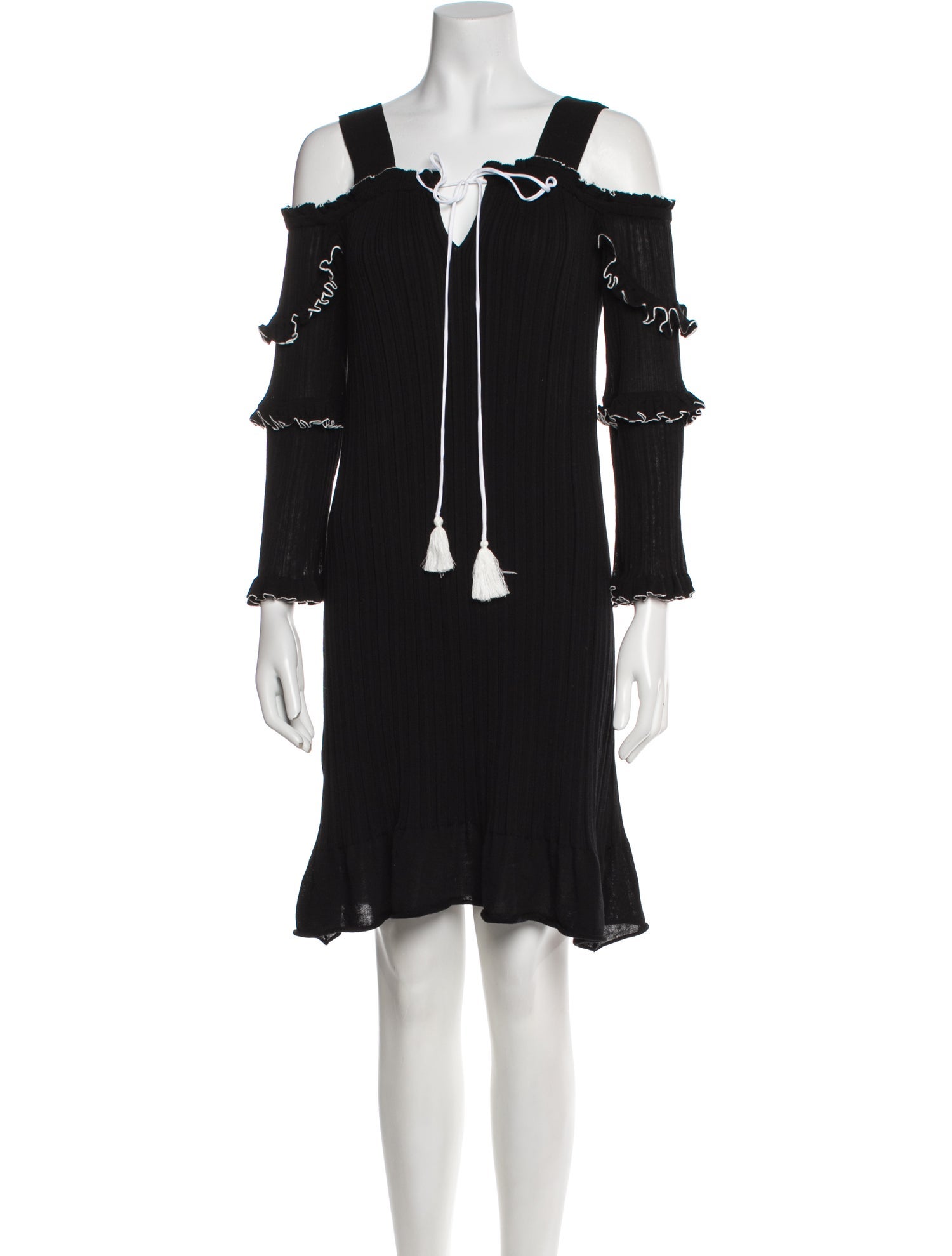 Derek Lam Square Neckline Mini Dress