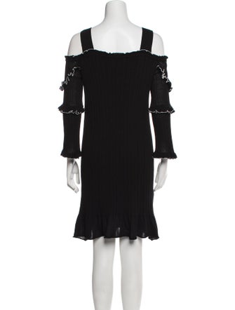 Derek Lam Square Neckline Mini Dress