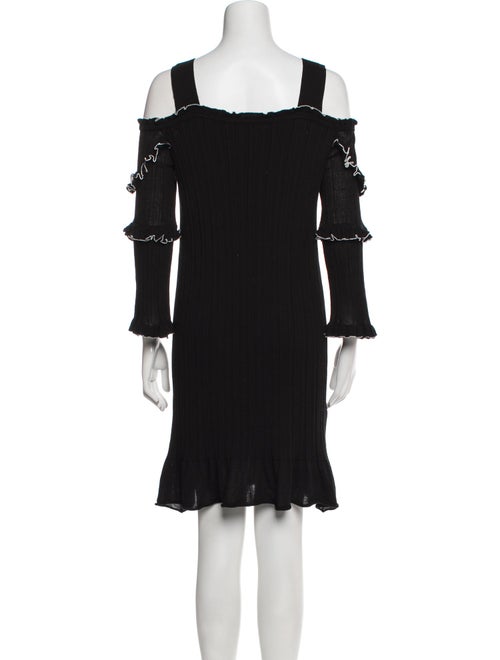 Derek Lam Square Neckline Mini Dress