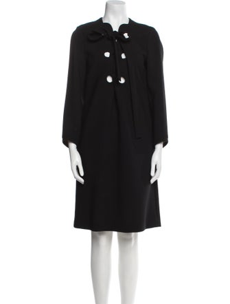 Derek Lam Crew Neck Knee-Length Dress
