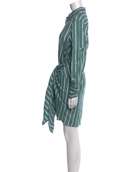 Derek Lam Striped Midi Length Dress