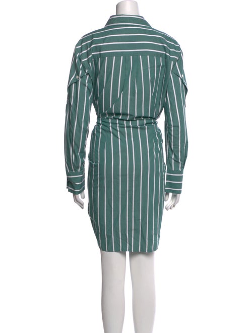 Derek Lam Striped Midi Length Dress