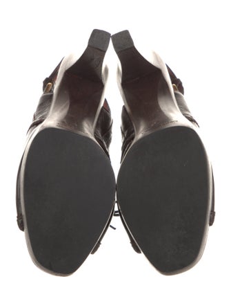 Derek Lam Leather Cutout Accent Slingback Pumps